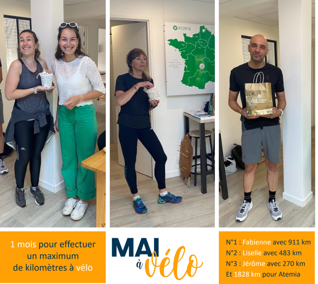 écomobilité et convivialité avec le challenge Mai à vélo