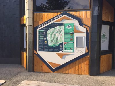 xp trail trail running panneau